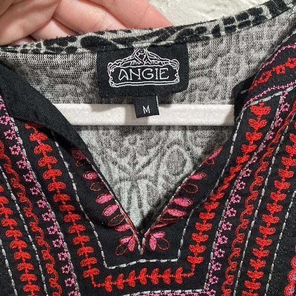 Angie boho Multicolored artsy Dress size medium - Picture 2 of 7